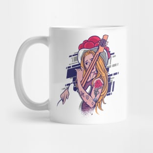 ROCK AND ROLL GIRL Mug